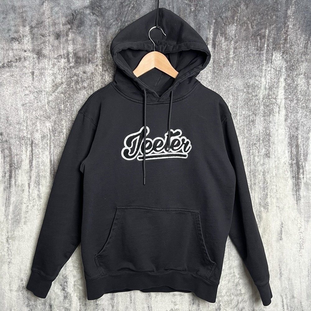 Jeeter Hoodie Black Men's Size Medium M Pass The Jeeter Pullover Sweater Hooded